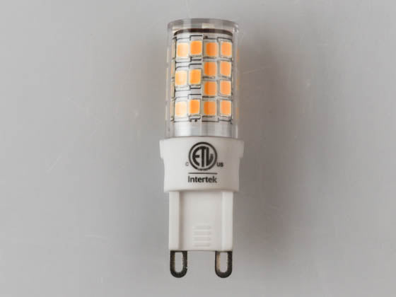 Bulbrite Dimmable 4.5W 3000K Clear T6 LED Bulb with G9 Base