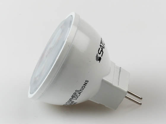 Satco Non-Dimmable 3W 2700K 25° MR11 LED Bulb - GU4 Base