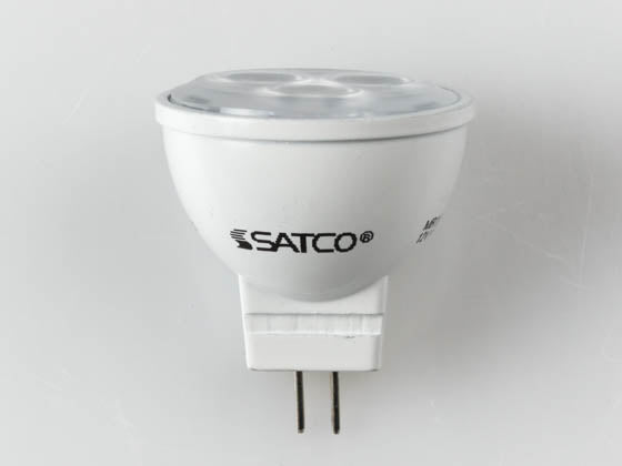 Satco Non-Dimmable 3W 2700K 25° MR11 LED Bulb - GU4 Base