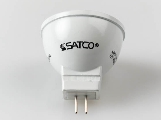 Satco Non-Dimmable 3W 2700K 25° MR11 LED Bulb - GU4 Base