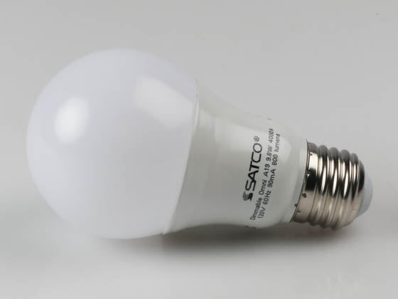 Satco Dimmable 9.8W 4000K A19 LED Bulb