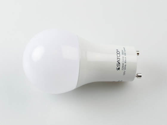 Satco Dimmable 9.8W 3500K A19 LED Bulb - GU24 Base