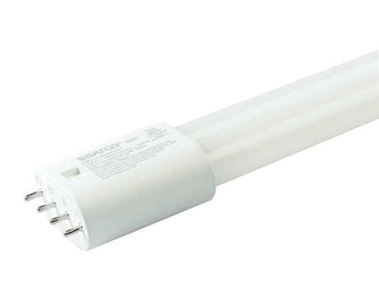 Satco 23 Watt - 4000K 4-Pin Non-Dimmable Ballast Bypass Long Single Twin Tube PL-L LED 2G11 Base Bulb