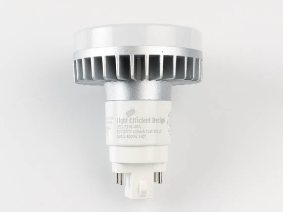 Light Efficient Design Vertical 12W 4 Pin G24q 4000K Hybrid LED Bulb