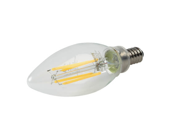 Bulbrite Dimmable 5W 3000K Decorative Filament B-11 LED Bulb