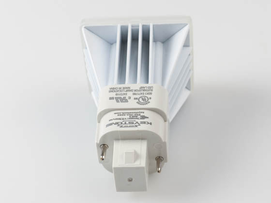 Keystone Non-Dimmable 8W 2 Pin Vertical 4000K G24d/G24q LED Bulb - Ballast Bypass