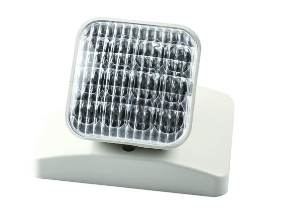 Exitronix Indoor - Single Remote Head - White