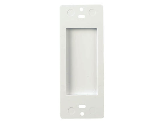 Lutron Diva Blank Wall Plate Insert - White
