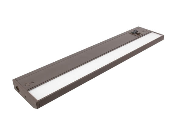 American Lighting 10 Watt Dimmable 16" LED Undercabinet Fixture - Color Selectable - 120V - Dark Bronze