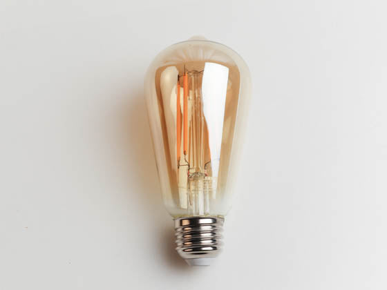 Bulbrite Dimmable 5W 2200K 90 CRI Vintage ST18 Filament LED Bulb - Enclosed Rated