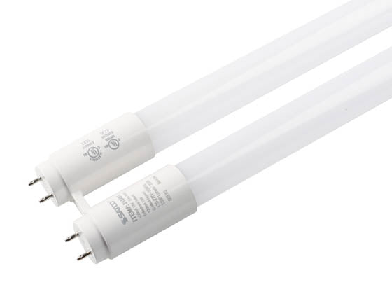 Satco 13W 1.6" Gap 3500K Hybrid T8 UBent LED Bulb