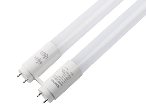 Satco 13W 1.6" Gap 4000K Hybrid T8 UBent LED Bulb