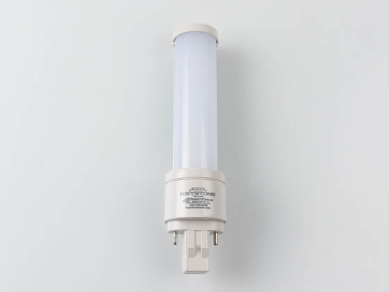 Keystone Non-Dimmable 6W 2 Pin Horizontal 3000K GX23 LED Bulb - Ballast Bypass