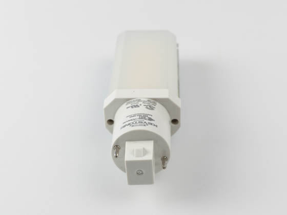 Keystone Non-Dimmable 8W 2 Pin Horizontal 3000K G24d/G24q LED Bulb - Ballast Bypass