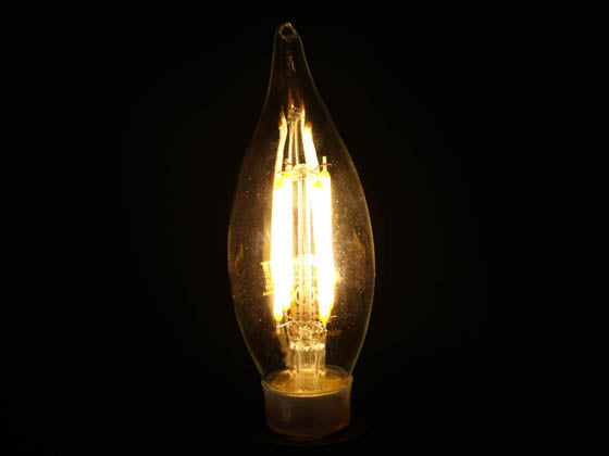 Bulbrite Dimmable 4.5W 2700K Decorative Filament LED Bulb - Enclosed Rated