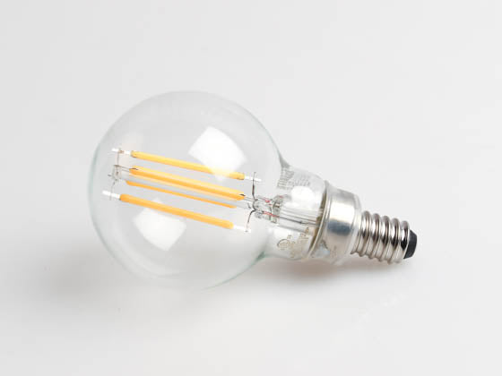 Bulbrite Dimmable 4W 2700K G-16 Filament LED Bulb - Enclosed Rated