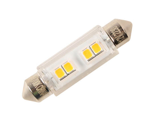 Bulbrite 0.8W 12V 2700K Miniature Festoon LED Bulb