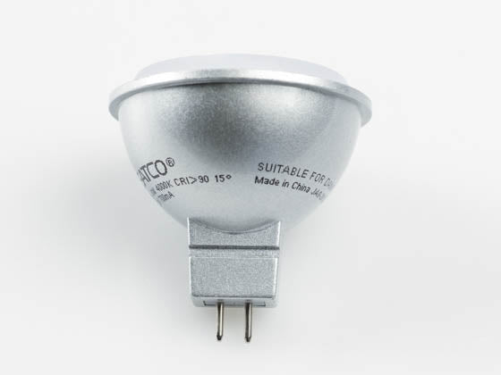 Satco Dimmable 8W 4000K 15° MR16 LED Bulb - GU5.3 Base