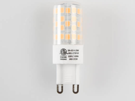 EmeryAllen Dimmable 4.5W 120V 2700K 90 CRI T3 LED Bulb - G9 Base