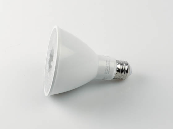 90+ Lighting Dimmable 10 Watt 3000K 40 Degree 93 CRI PAR30L LED Bulb - Enclosed Rated