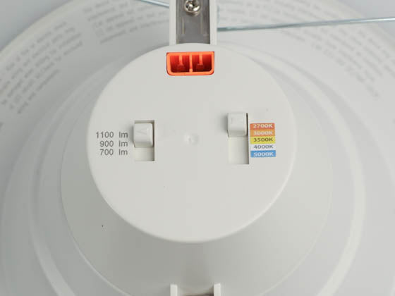 ETI Dimmable 6" LED Recessed Downlight Retrofit - Wattage and Color Selectable