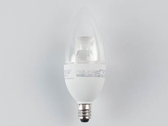 NaturaLED Dimmable 4.5W 3000K Decorative LED Bulb