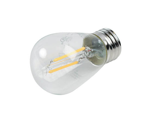 Maxlite Non-Dimmable 2W 2700K S14 Filament LED Bulb - Enclosed and Wet Rated