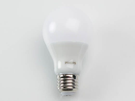 Philips Dimmable 5W Warm Glow 90 CRI 2700K-2200K A-19 LED Bulb