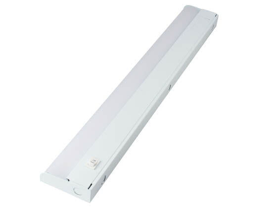 GlobaLux Dimmable 9 Watt 24" LED Undercabinet Light Fixture - Direct Wire - Color Selectable