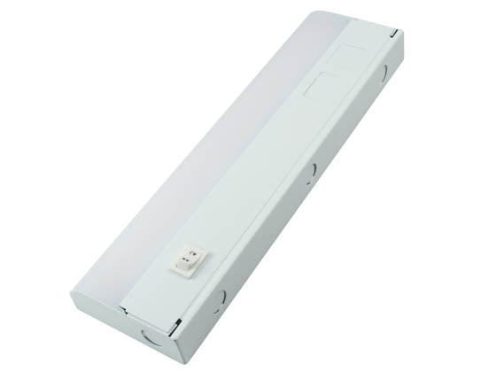GlobaLux Dimmable 5 Watt 12" LED Undercabinet Light Fixture - Direct Wire - Color Selectable