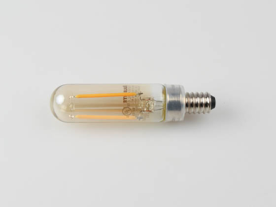 Bulbrite Dimmable 2.5W 2100K Vintage T6 Filament LED Bulb