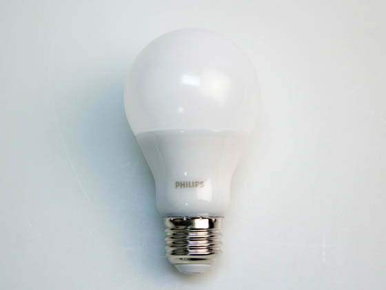 Philips Dimmable 8.8W Warm Glow 2700K-2200K A-19 LED Bulb