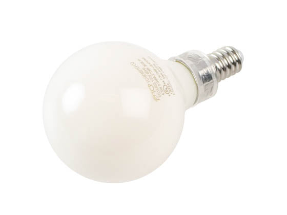 TCP Dimmable 4.5W 2700K G-16 Frosted Filament LED Bulb