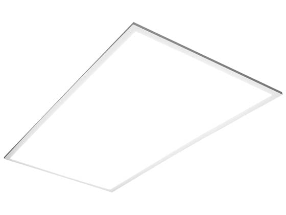 TCP Dimmable 29 Watt 2x4 ft 3000K Flat Panel LED Fixture (Pack of 2)