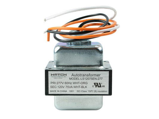 Hatch 277V Step Down To 120V Class B Transformer 75W