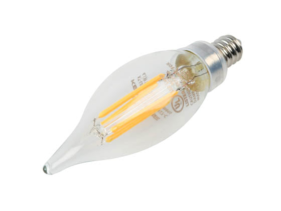 Keystone Dimmable 4.5W 2700K 90 CRI Decorative LED Bulb - E12 Base