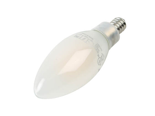 Maxlite Dimmable 4W 3000K B-10 Frosted Filament LED Bulb - Enclosed and Wet Rated