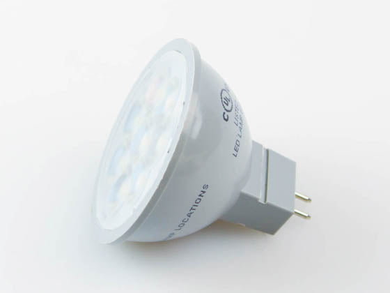 Satco Dimmable 6.5 Watt 3000K 25° MR16 LED Bulb - GU5.3 Base