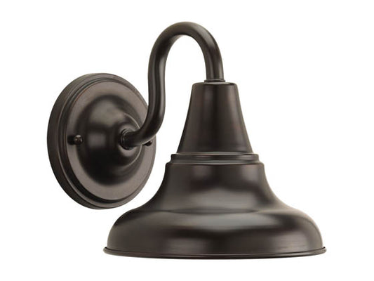 Progress District Medium LED Gooseneck Fixture - Bronze Finish - 3000K