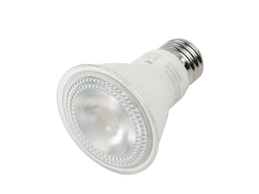 90+ Lighting Dimmable 5.5 Watt 2700K 40 Degree 90 CRI PAR20 LED Bulb and Wet Rated