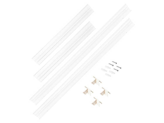 Surface Mount Kit For TCP 2X4 Back Lit Flat Panel Fixture