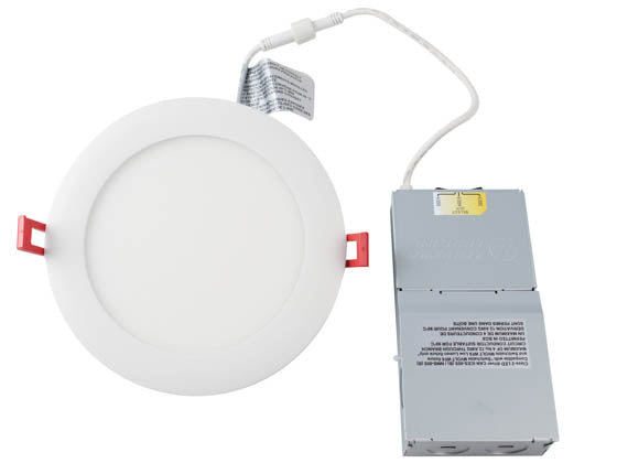 Lithonia 6" - 14 Watt Flat LED Downlight - Color Selectable - 120-277V - No Recessed Can or J-Box Needed