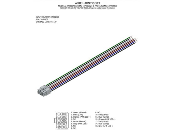 Robertson Electronic Start High Output for 1 Lamp 36-75w 100-240V (Pack of 6)