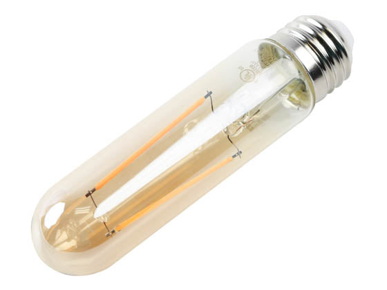 Bulbrite Dimmable 3 Watt 2100K 90 CRI Vintage T9 Filament LED Bulb - Enclosed and Outdoor Rated