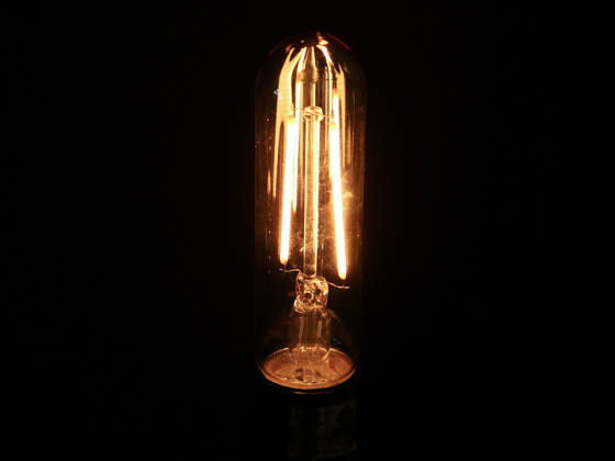 Bulbrite Dimmable 3 Watt 2100K 90 CRI Vintage T9 Filament LED Bulb - Enclosed and Outdoor Rated