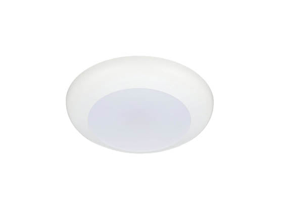 Maxlite 11 Watt 7" Flush Mount Ceiling Fixture - Color Selectable - Indoor Wet Rated - 90 CRI