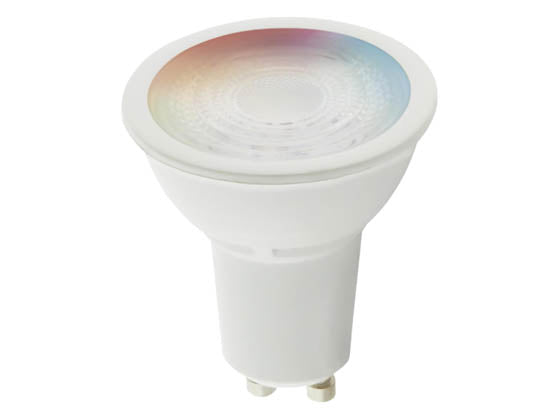 Satco Starfish Smart Wi-Fi 5.5 Watt LED Color Changing and Tunable White MR-16 Lamp - GU10 Base