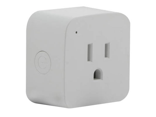 Satco Starfish WiFi Smart Mini Square Plug-In Outlet - 10 Amp (Pack of 2)