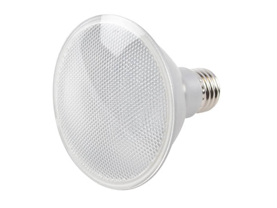 Satco Dimmable 12.5W 3000K 40° 90 CRI PAR30S LED Bulb - Outdoor and Enclosed Fixture Rated