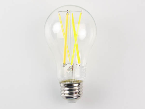 Satco Dimmable 12.5 Watt 3000K 90 CRI A-19 Filament LED Bulb - Enclosed Rated